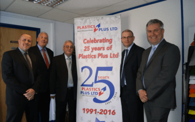 PLASTICS PLUS CELEBRATES 25 YEARS IN UK DISTRIBUTION