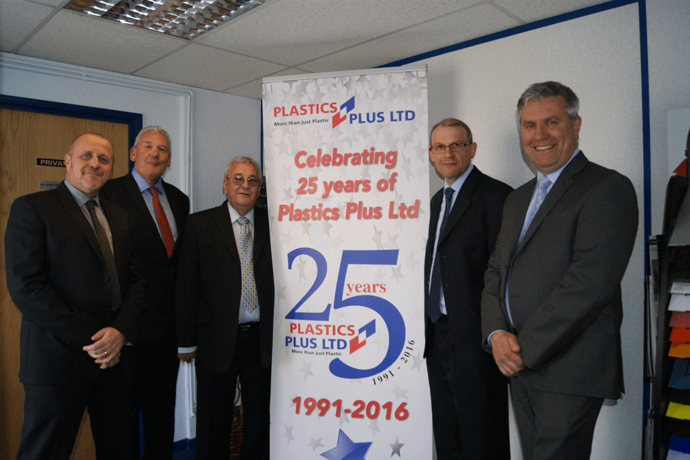 PLASTICS PLUS CELEBRATES 25 YEARS IN UK DISTRIBUTION