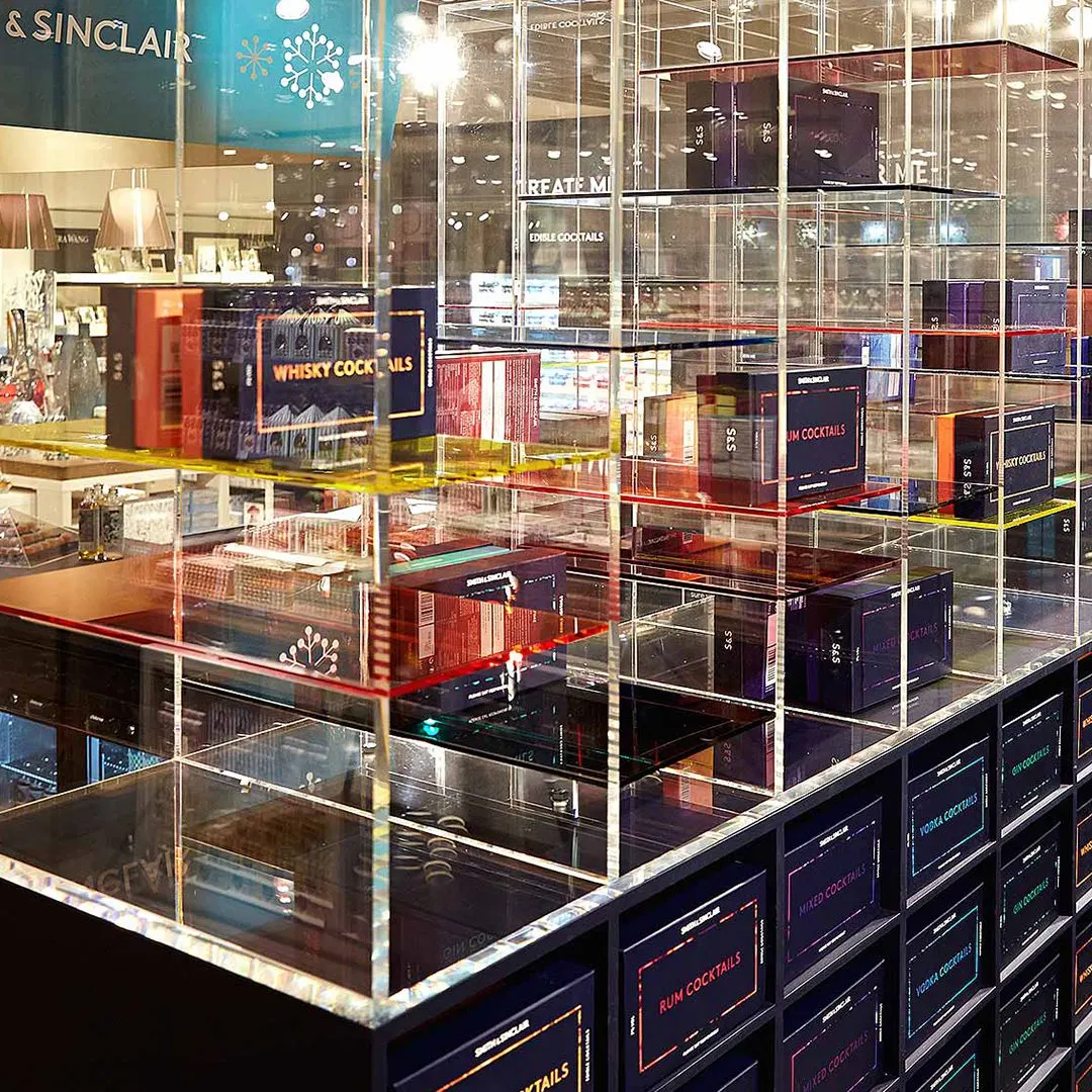 Transparent Acrylic Shelves | Plastic Plus - UK Suppliers Of Plastics