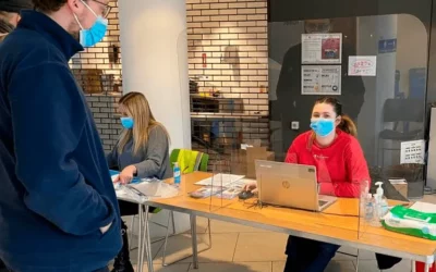 Supporting the Vaccination Centres