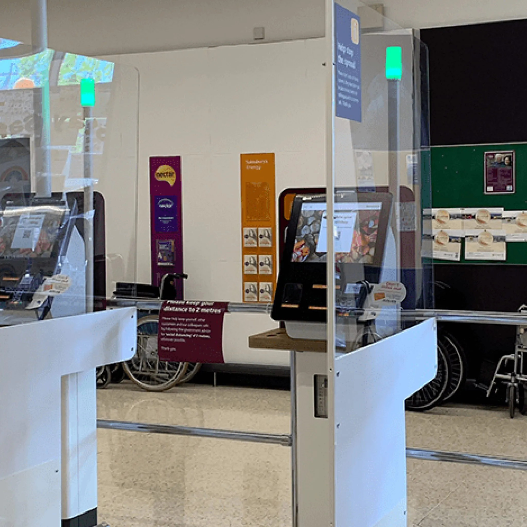 Digital Checkout Screen